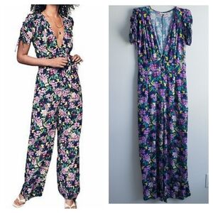Happy x Nature By Kate Hudson First Crush Floral Jumpsuit
